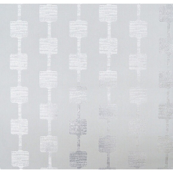 NEW York Wallcoverings Wallpaper Y6220402 MICRO MINI MCM Double Roll Grey Silver - Picture 1 of 4